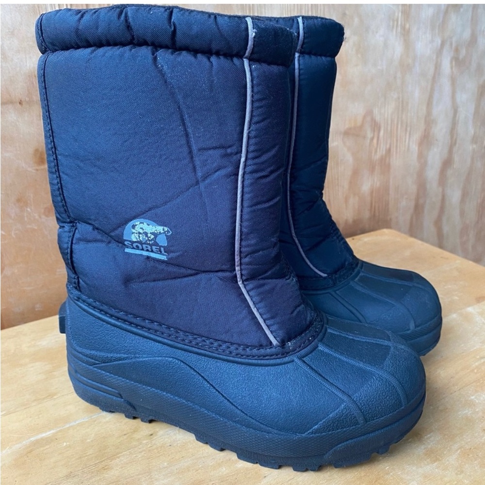 ♠️sale!Sorel Snow Command Youth Winter Boot❄️❄️❄️